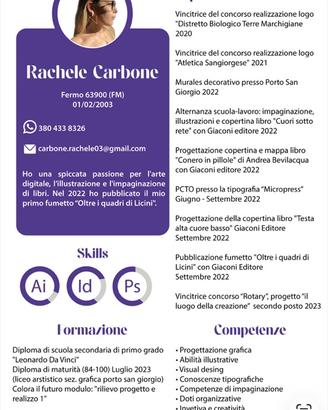 Grafico, illustratrice, impaginazione