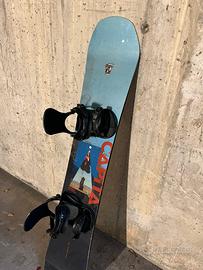 Tavola da snowboard Capita con attacco Union