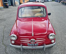 Fiat 600 D *ASI*VALUTO PERMUTE*LIBRETTO ORIGINALE*