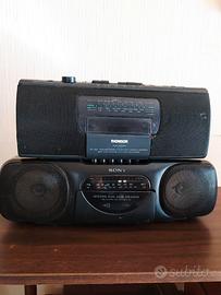 RADIO CON CASSETTE