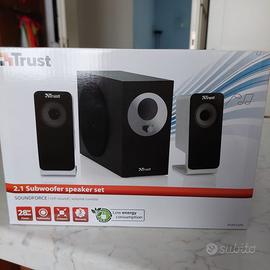 Casse audio Trust 2.1 con subwoofer – Nuove