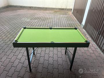 tavolo da biliardo pieghevole