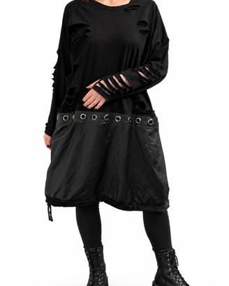 Vestito Oversize custom gotico punk nuovo