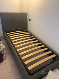 base letto singolo contenitore