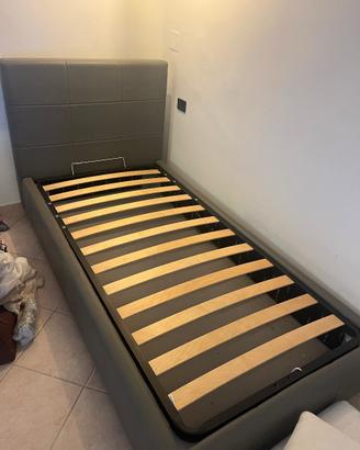 base letto singolo contenitore