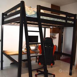 Letto a soppalco IKEA STORA con scrivania