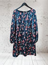 Abito OLTRE Stile Impero Fantasia Floreale tg 50