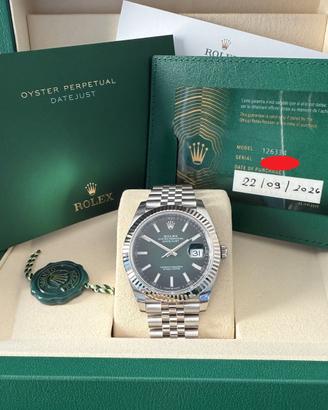 Rolex 126334 Datejust 41 Green Ombre Dial new 2026