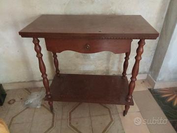 MOBILE porta TV in legno anni 70 antiquariato