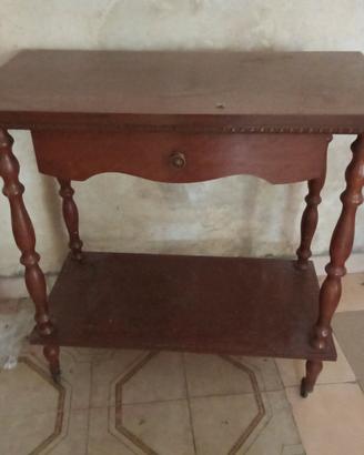MOBILE porta TV in legno anni 70 antiquariato