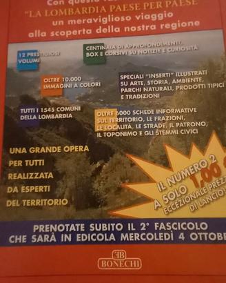 Raccolta a fascicoli La Lombardia comune per comun