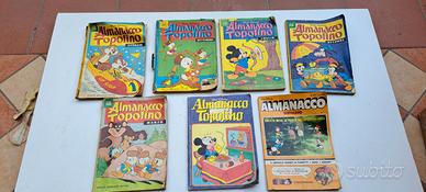 Almanacco Topolino" – Edizioni Mondadori – Vintage