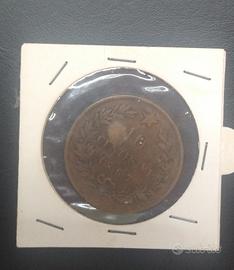 Moneta Vittorio Emanuele II 10 centesimi 1867