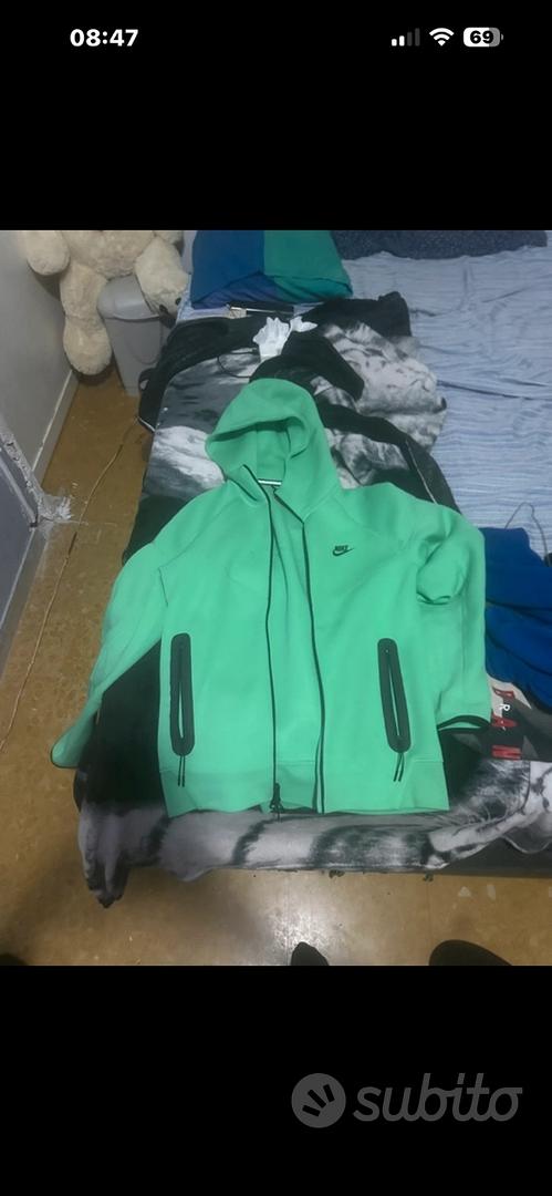 Nike Sportswear Tech Felpa Uomo Nike Bianca Nike Sportswear Nuova