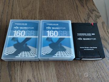 Tandberg Data QuickStor RDX Lettore sata 160GB x3
