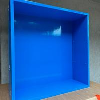 Cubo mensola contenitore grande cm 85