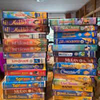 vhs Walt Disney Originali in blocco