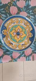 piatto di ceramica di Vietri 