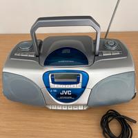JVC Portable System RC-BX53SL (cd, musicass, radio