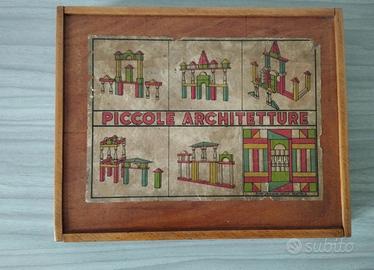 gioco vintage piccole architetture