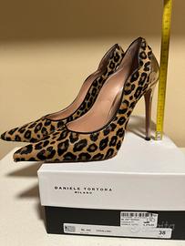 Scarpe tacco 10 animalier