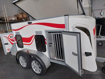 Carrello trasporto cani