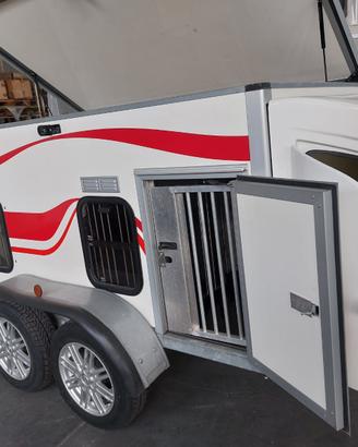 Carrello trasporto cani