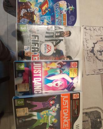 GIOCHI WII 4 PRATICAMENTE NUOVI