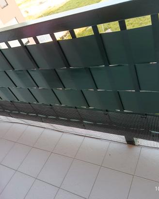 fasce frangi vista  in pvc verde
