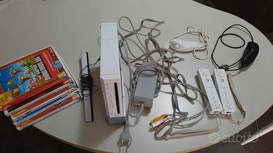 Nintendo Wii + accessori + 5 giochi