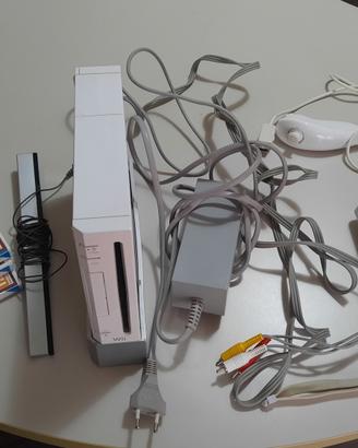 Nintendo Wii + accessori + 5 giochi
