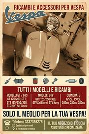 🔴🔴VESPA GTS RICAMBI 🔴🔴
