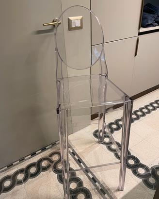 Sgabello Kartell ghost 75cm