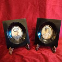 miniature dipinte Savoia Vittorio Emanuele III 