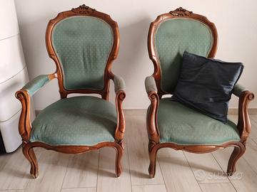 poltrone e poltrona girevole con dondolo