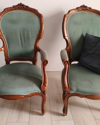 poltrone e poltrona girevole con dondolo