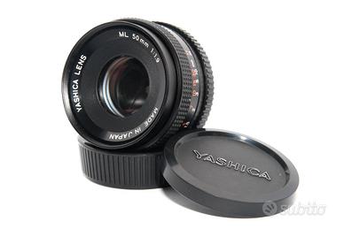 YASHICA LENS ML 50 1.9 OBIETTIVO C/Y per Reflex