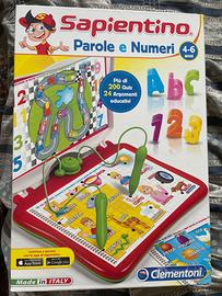 Giochi sapientino parole e numeri (clementoni)