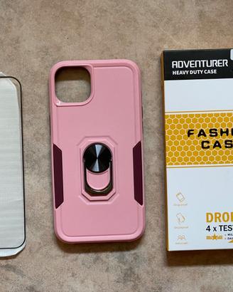 Cover iPhone 14 Pro Max + vetro NUOVO