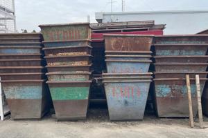 VASCHETTA USATA IN FERRO CON FODERI PER MULETTO