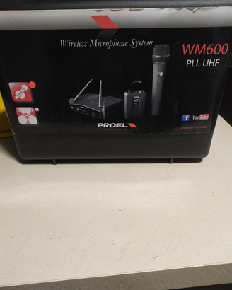 Microfono Proel wm600m