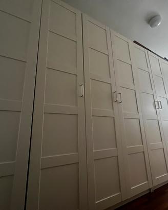 8 ante Ikea di Pax Bergsbo 50x229 cm  bianche