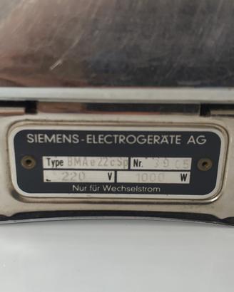 FERRO DA STIRO SIEMENS BMA e 22