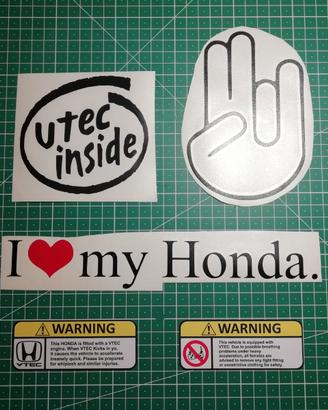 Set Adesivi Auto Jdm/Tuning - Stickers/Decals 1°pt