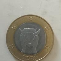 rara moneta da incastonare segno zodiacale Toro