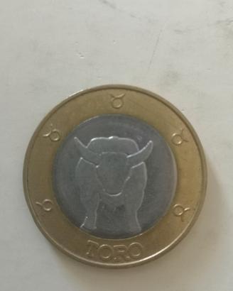 rara moneta da incastonare segno zodiacale Toro