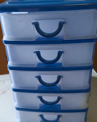 Cassettiera plastica
