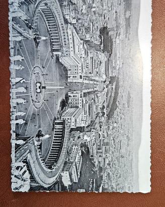Veduta aerea Piazza San Pietro 1953 ed. SAE Milano