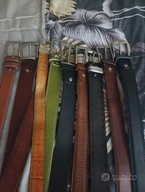 cinture in pelle