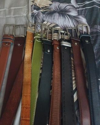 cinture in pelle